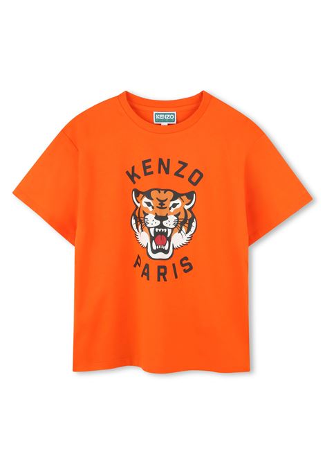 T-shirt con stampa KENZO KIDS | K6150542F